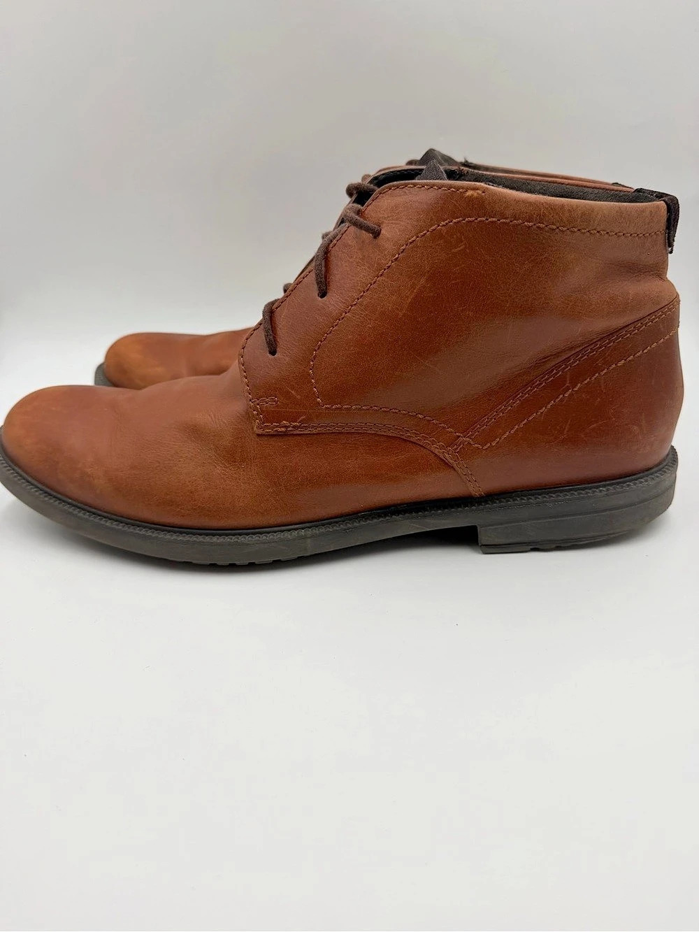 Rockport C19516 Men's Leather Boots US 14 Brown